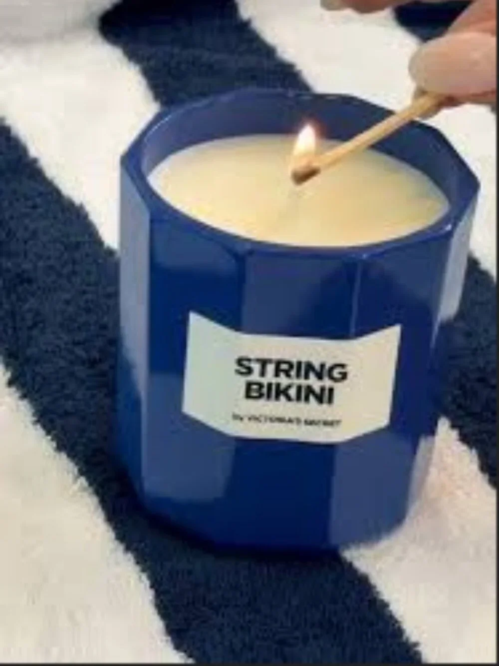 Victoria's Secret String Bikini Luxury Home Fragrance Candle 8 oz NWT